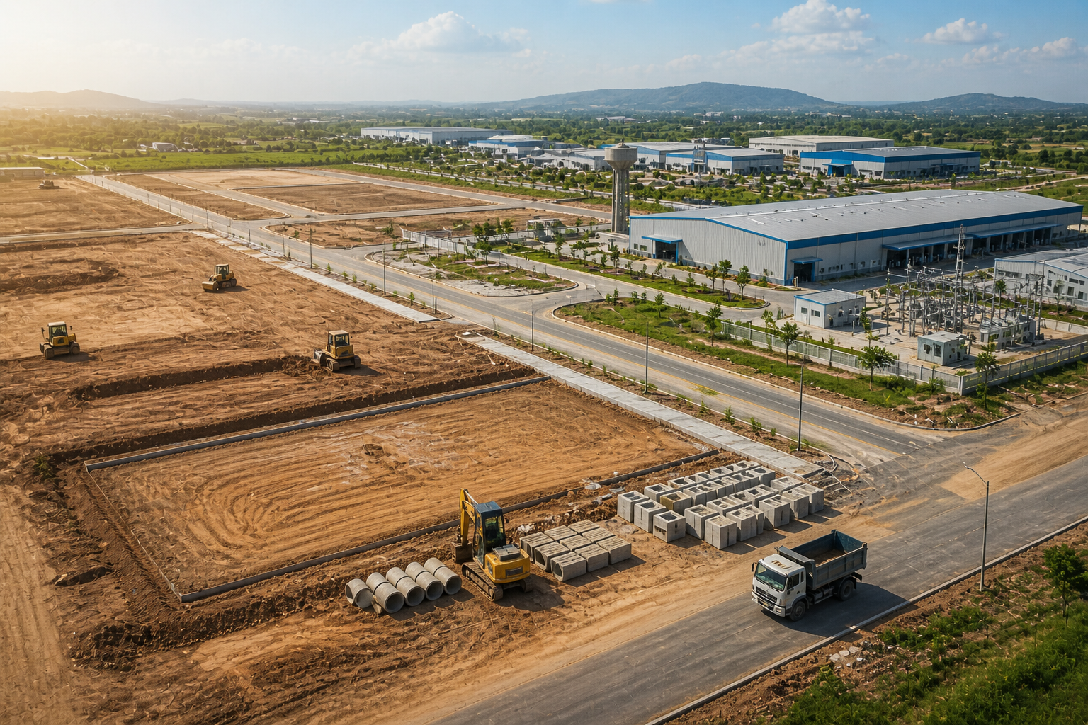 Industrial land development